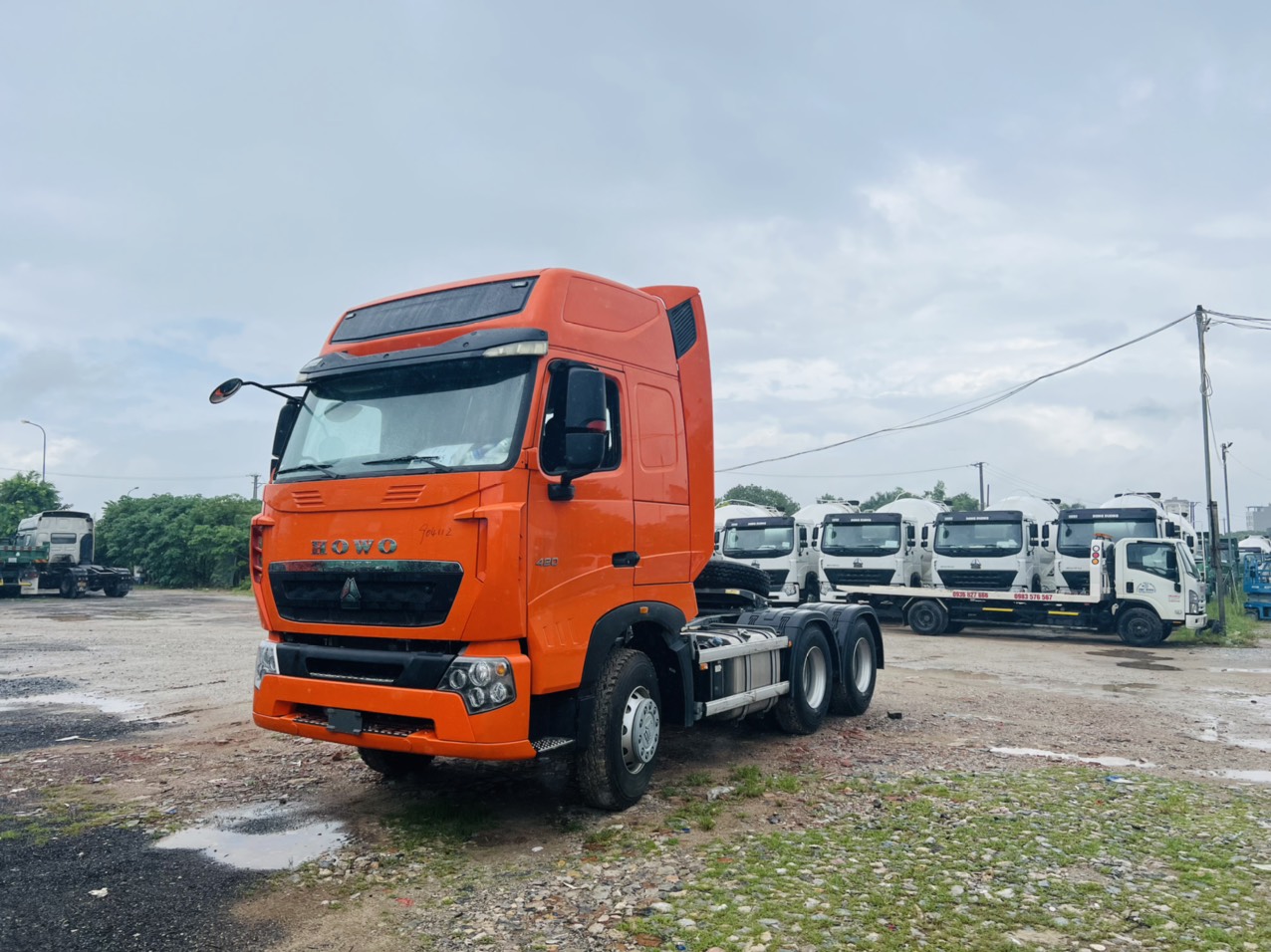 Xe Đầu Kéo T7H 420 Cầu Láp